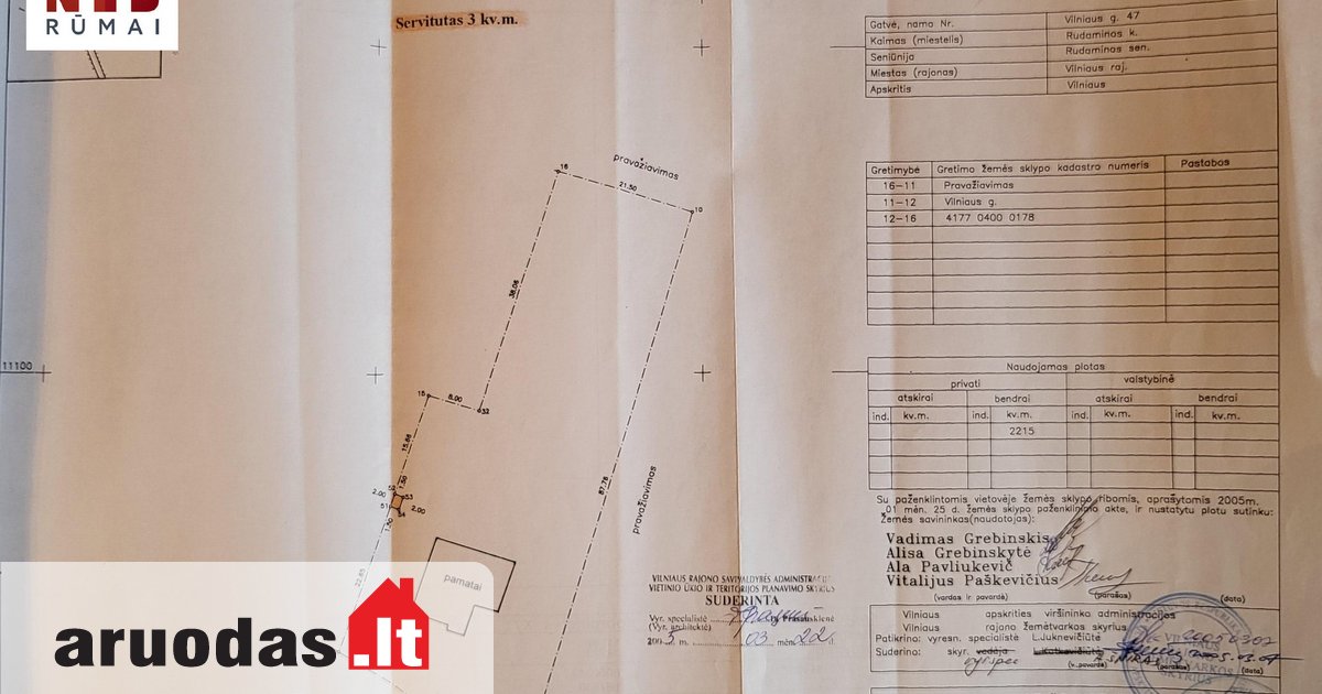 Parduodamas Namų Valdos Sklypas Su Namo Pamatais Skelbiu lt