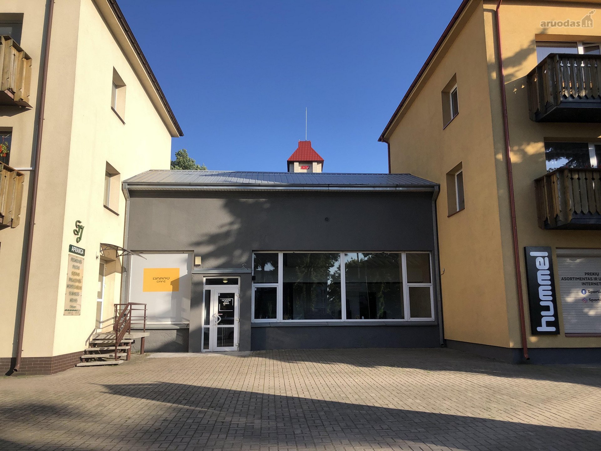 - Komercinės paskirties patalpos Tauragės