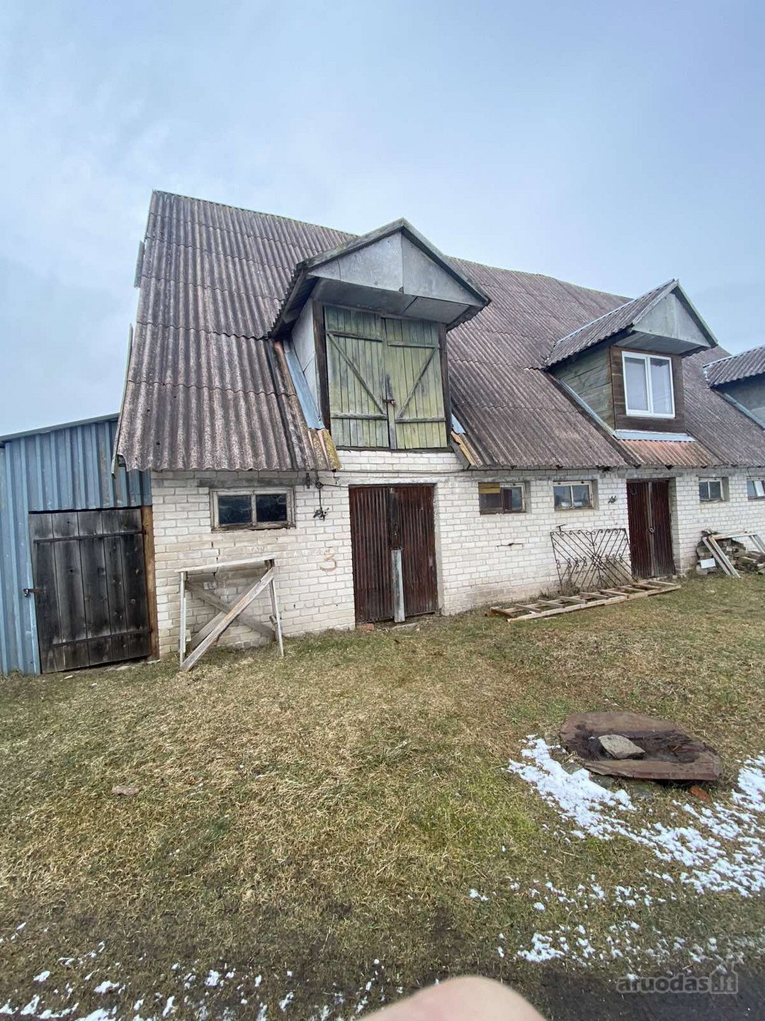 Nuomojami du sandėliai po 40m2, sandėlių