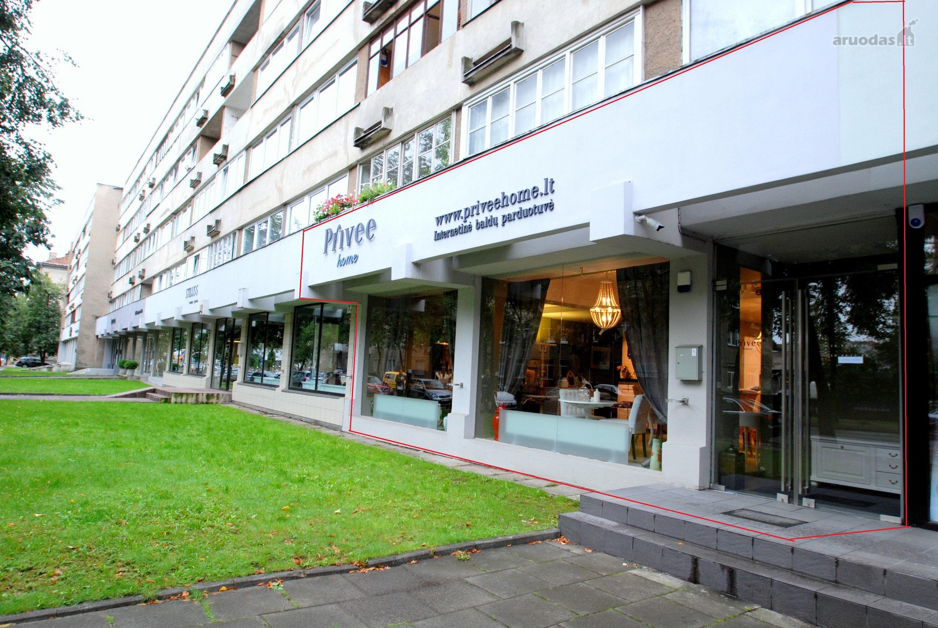 Išnuomojamos erdvios patalpos, tinkančios