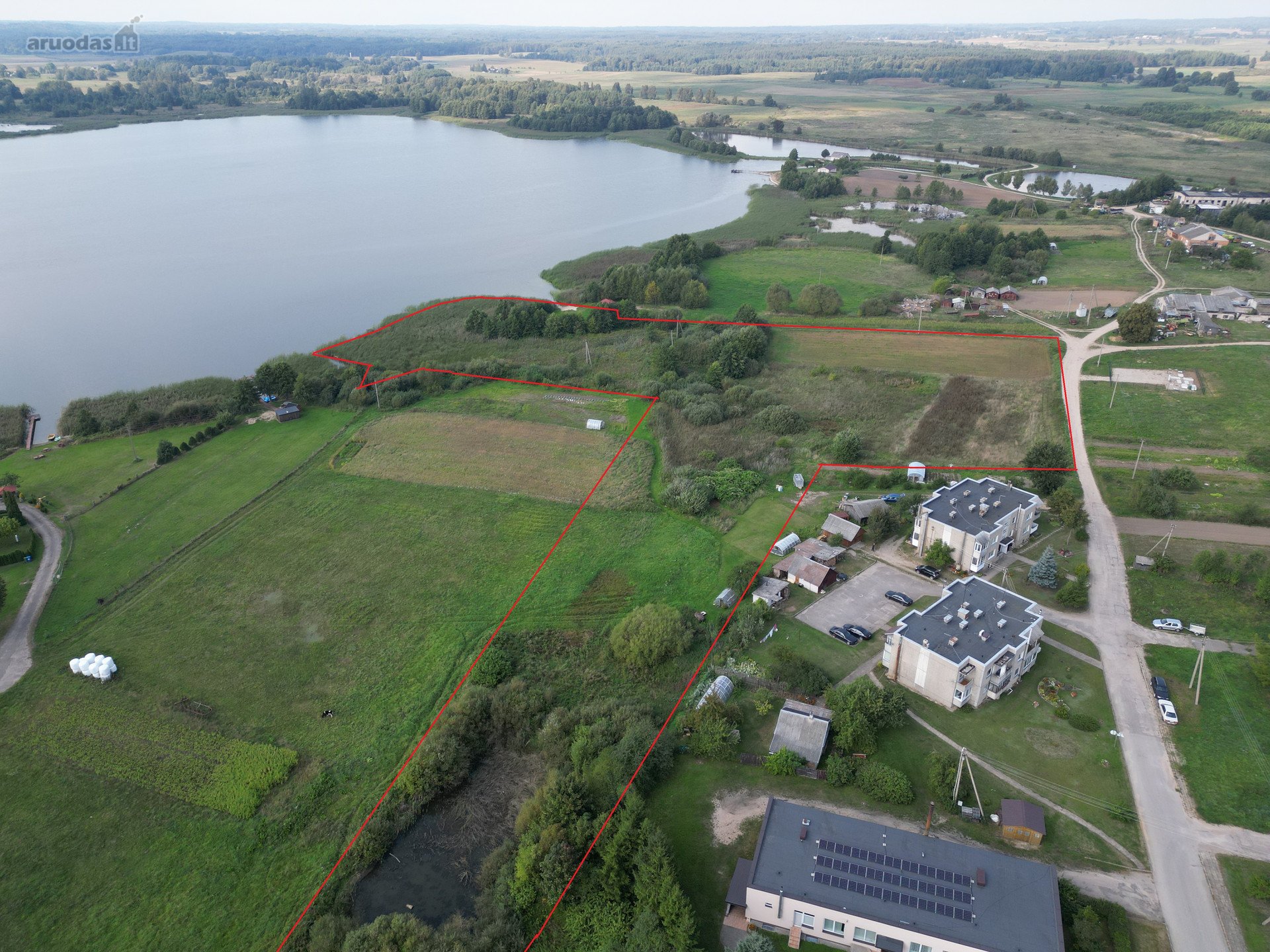 Alytaus rajone Kančėnų kaime, geroje vietoje,