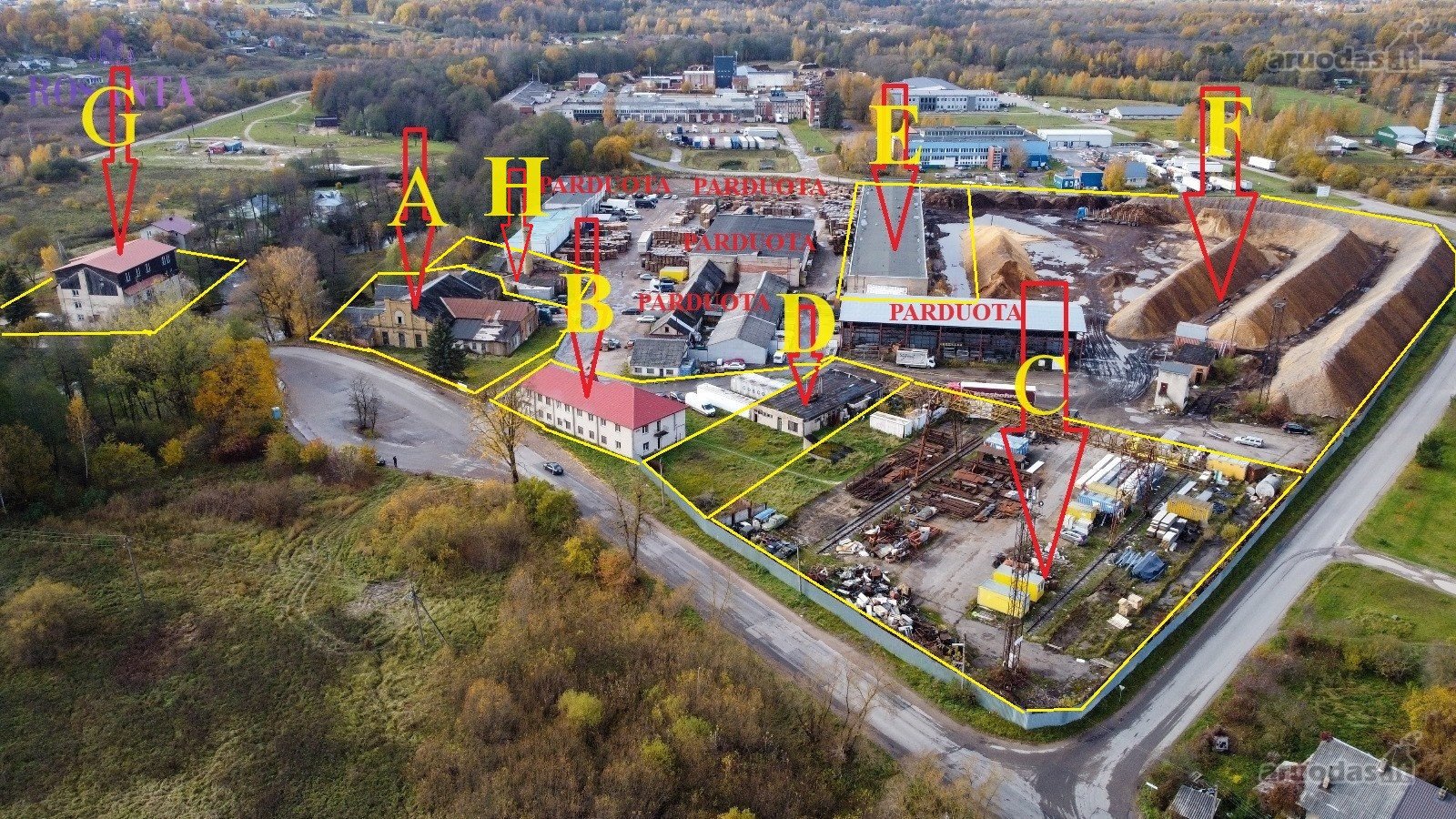 Vaidotų K. Vilniaus Rajone Parduodamos