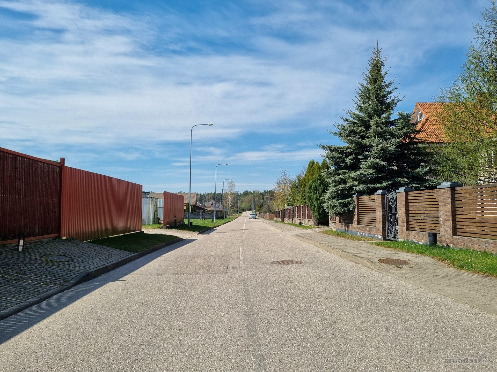 Asfaltuotas privažiavimas, miesto