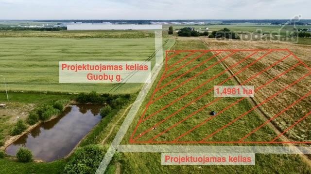 Komercinės paskirties sklypas šalia