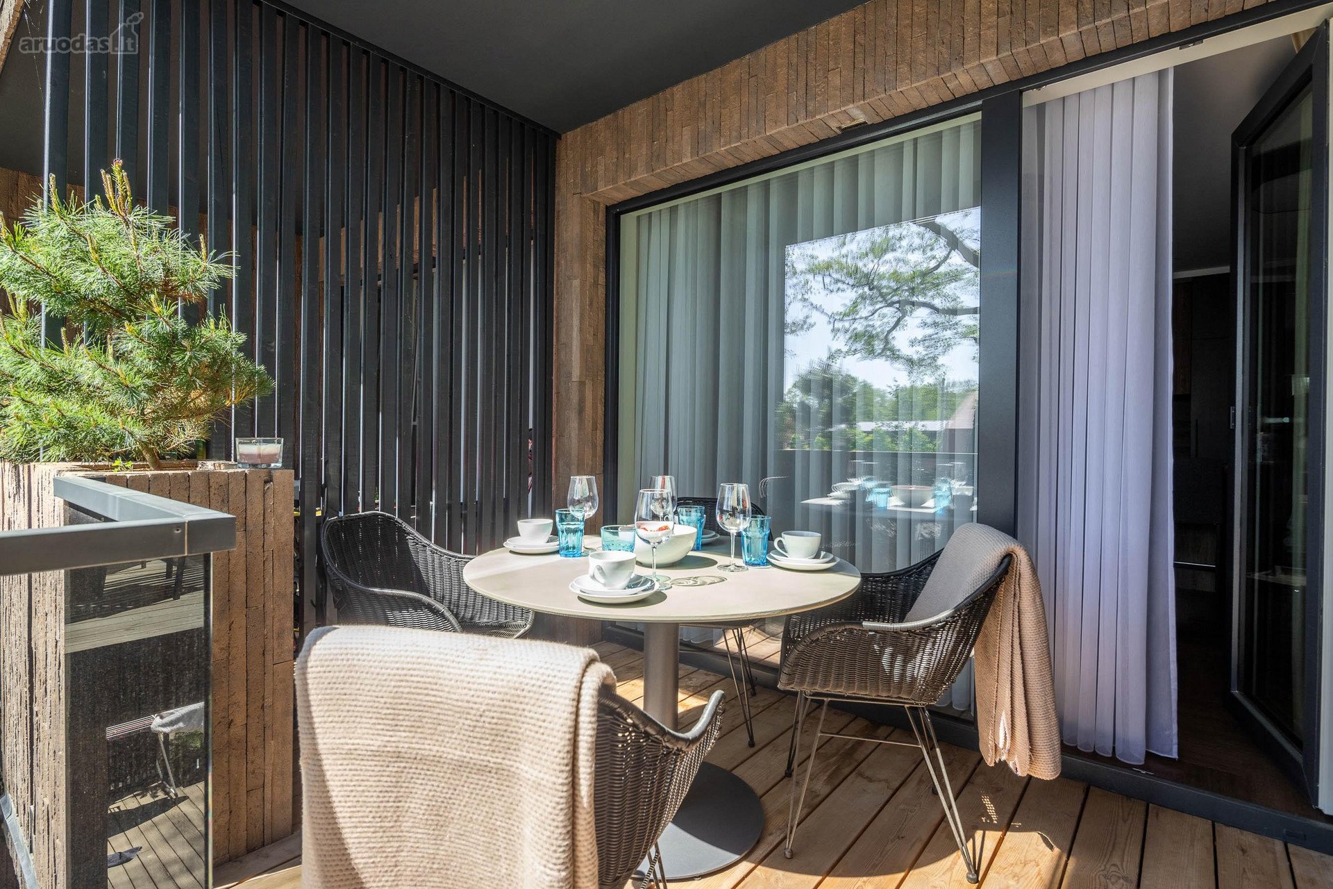 Pušų Terasos – tai apartamentai įsikūrę
