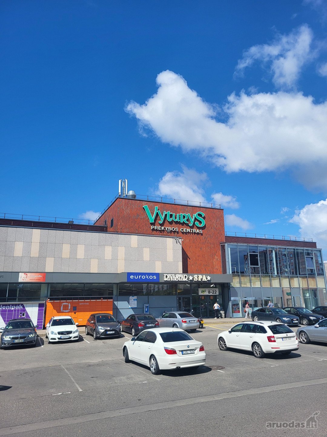 Klaipėdoje Laukininkų g. 19, prekybos centre