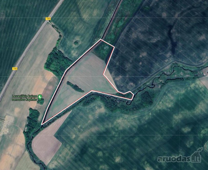 Parduodamas  8,78 ha žemės ūkio paskirties