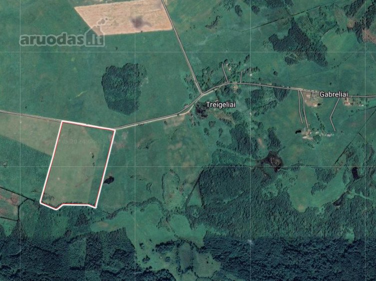 Parduodamas erdvus 15,82 ha žemės sklypas