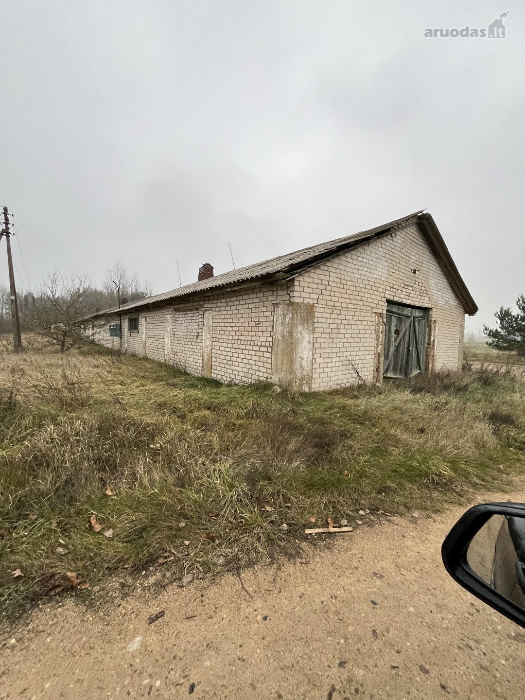 Parduodamos patalpos su nuosavu žemės sklypu
