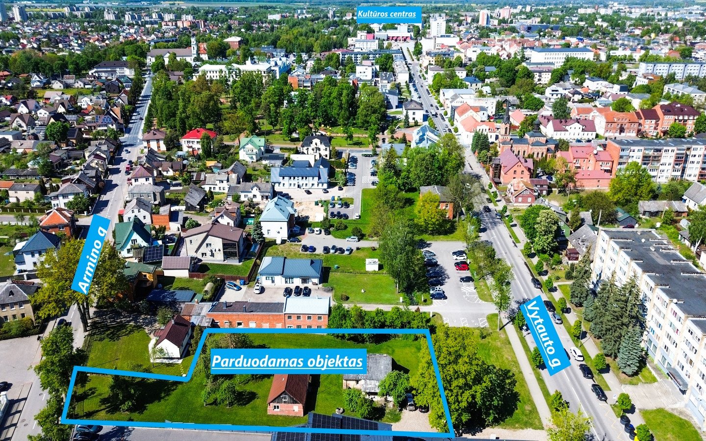 Erdvus Sklypas Netoli Miesto Centro