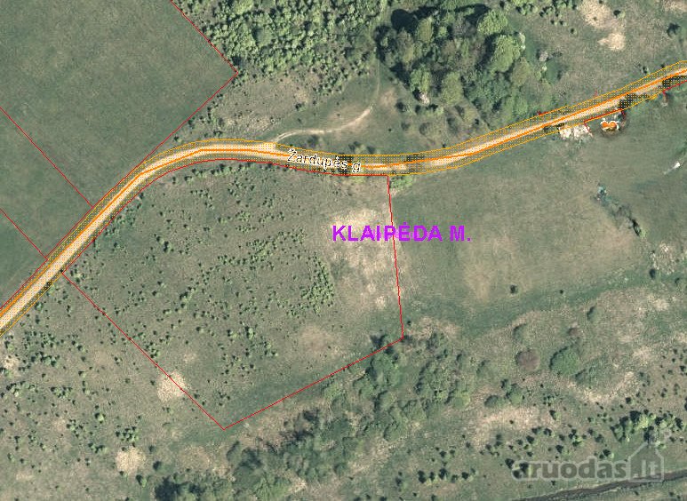 Parduodamas 2,1ha ploto sklypas ramioje vietoje.