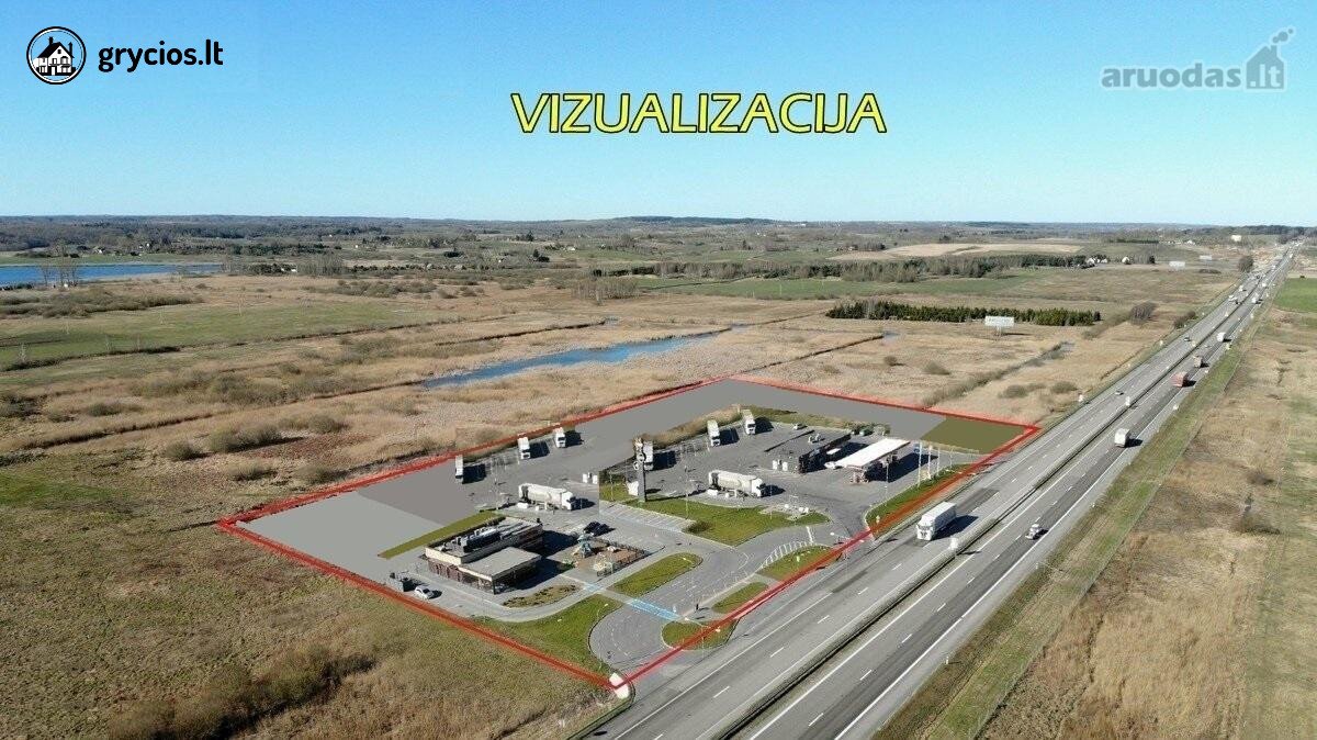 Parduodamas 2,7561 ha komercinės paskirties