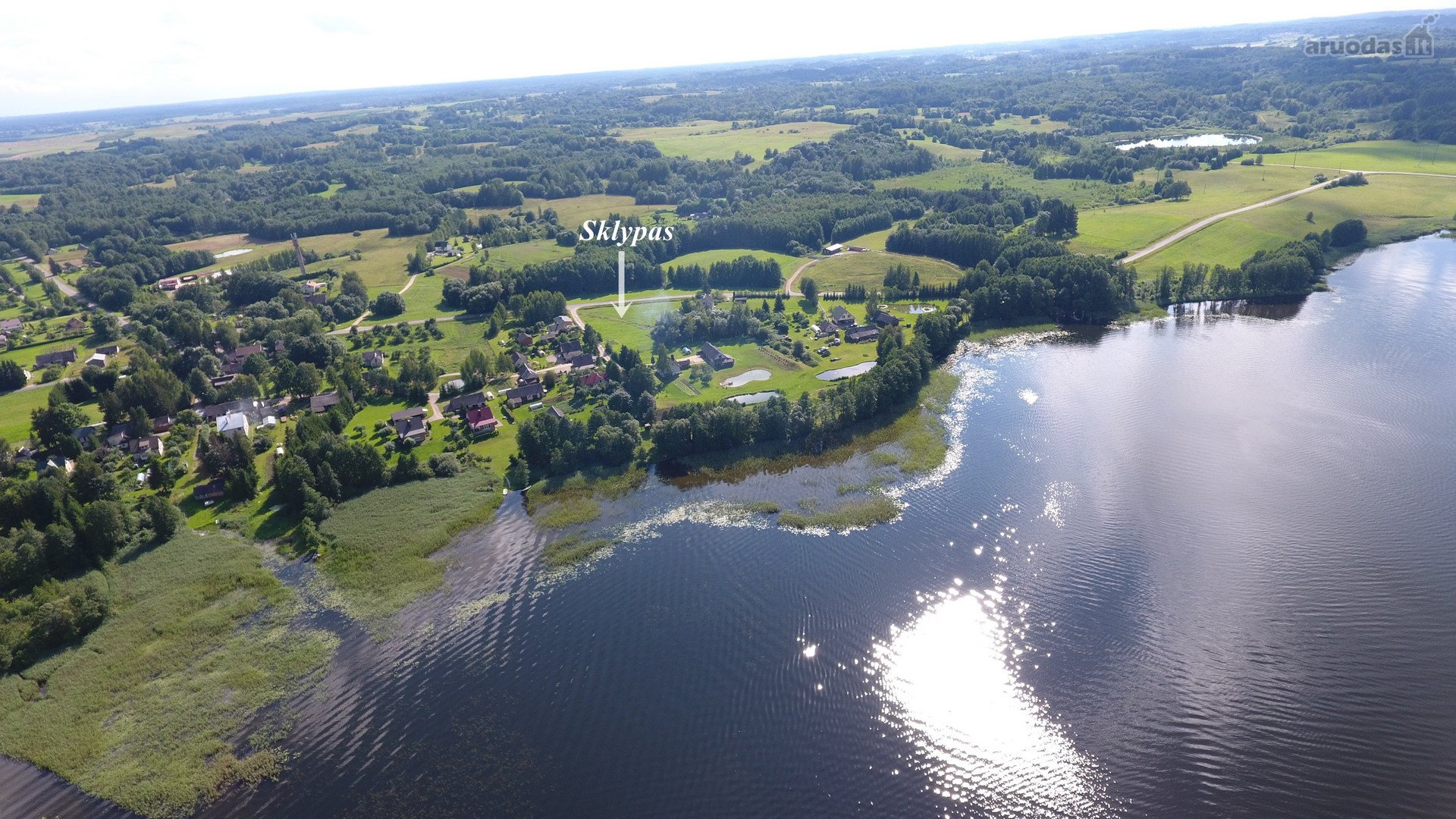 Parduodamas 24,73 aro namų valdos paskirties