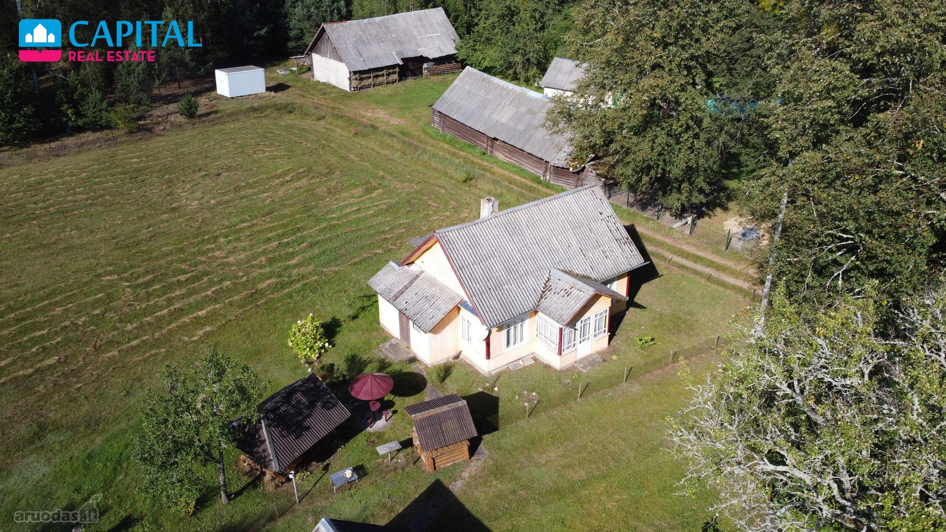 Parduodama sodyba/namas Varėnos rajone,