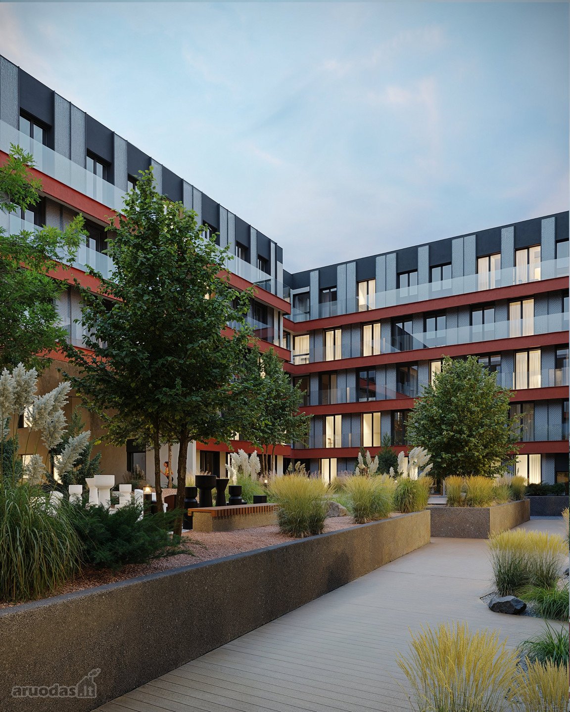 2 Kambariai Šalia Ozo Parko – 26 M² Už 113 000 €