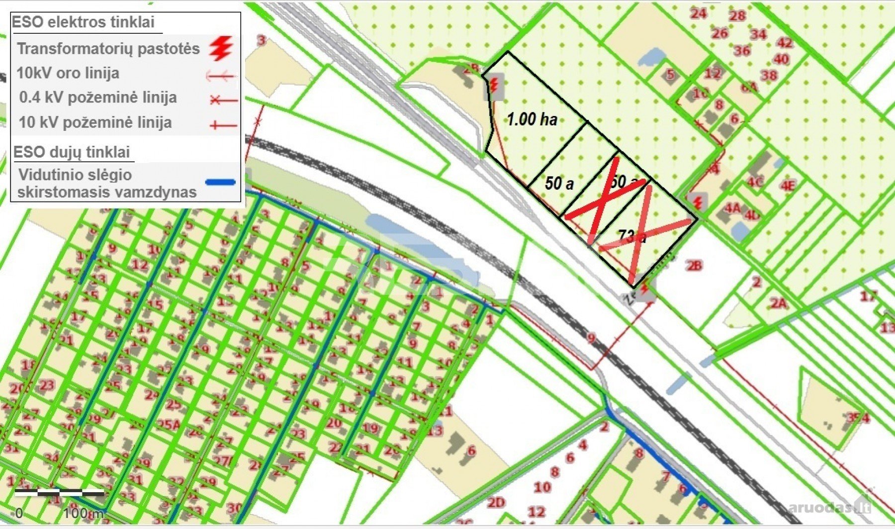 Sklypas, Šiaulių r. Vijolių k. Žemaičių g. sklypas