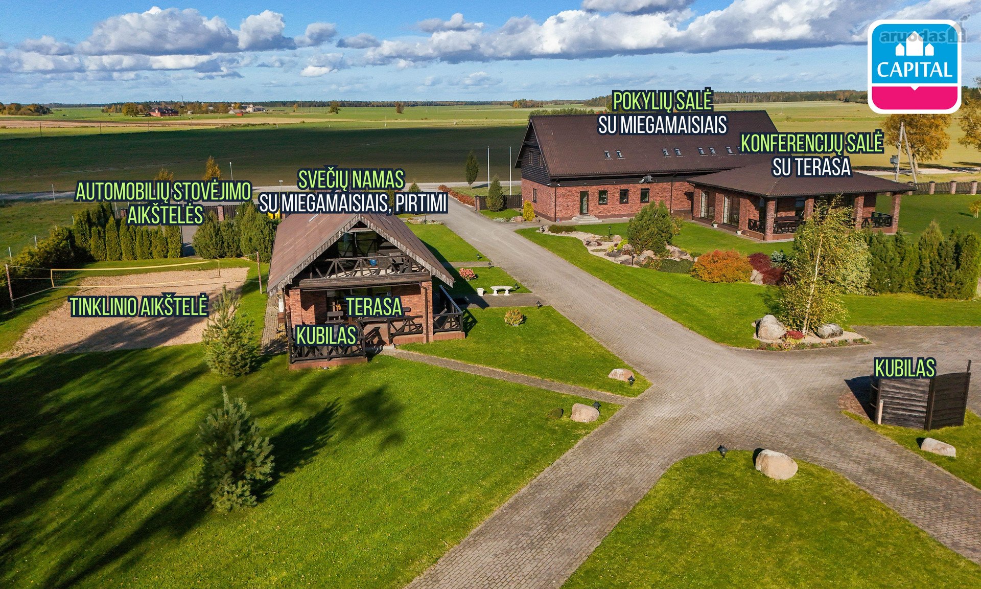 Parduodama Kaimo Turizmo Sodyba „milkintynė“