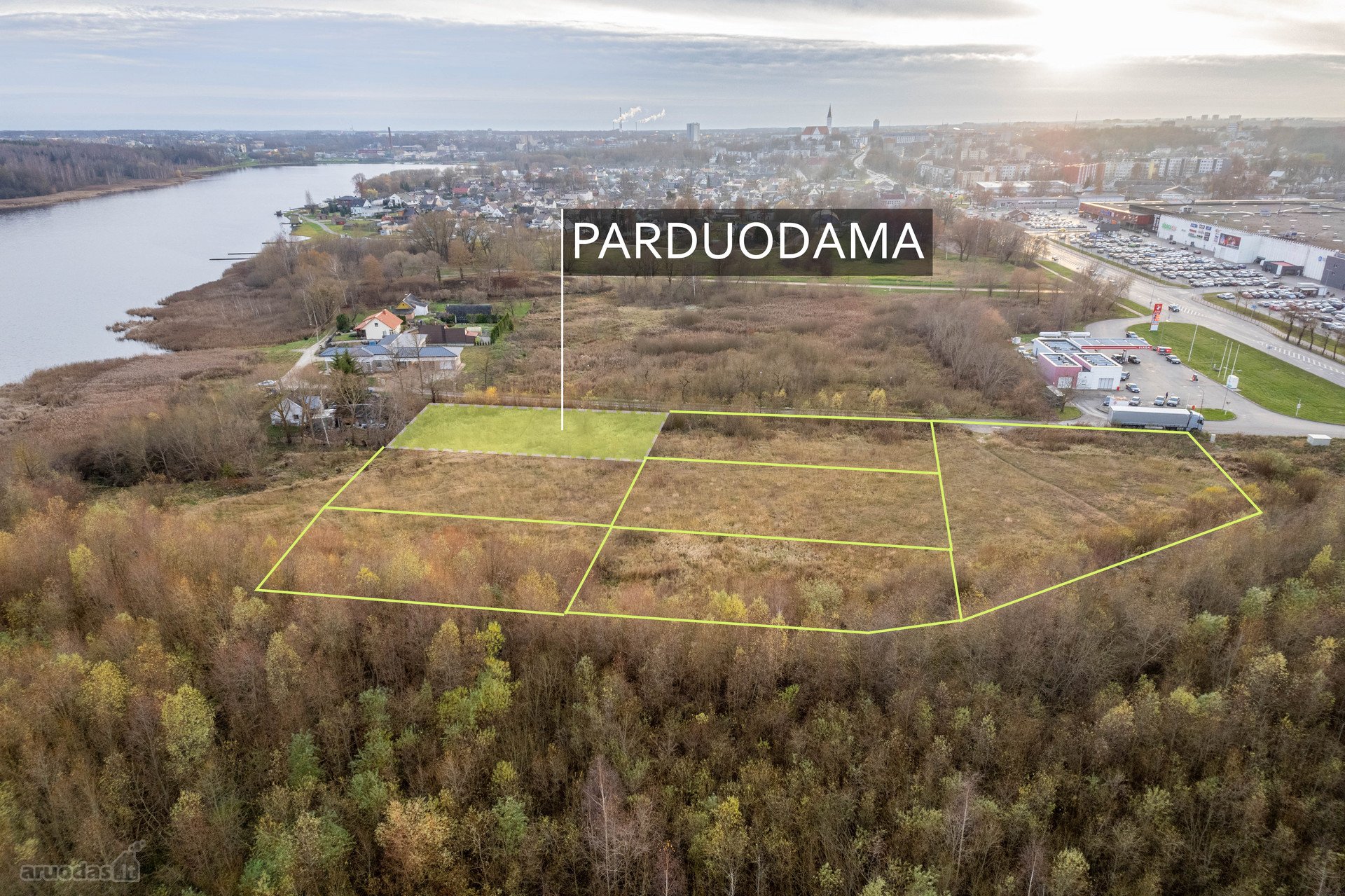 Parduodamas Sklypas Šiauliuose, Prie Talkšos