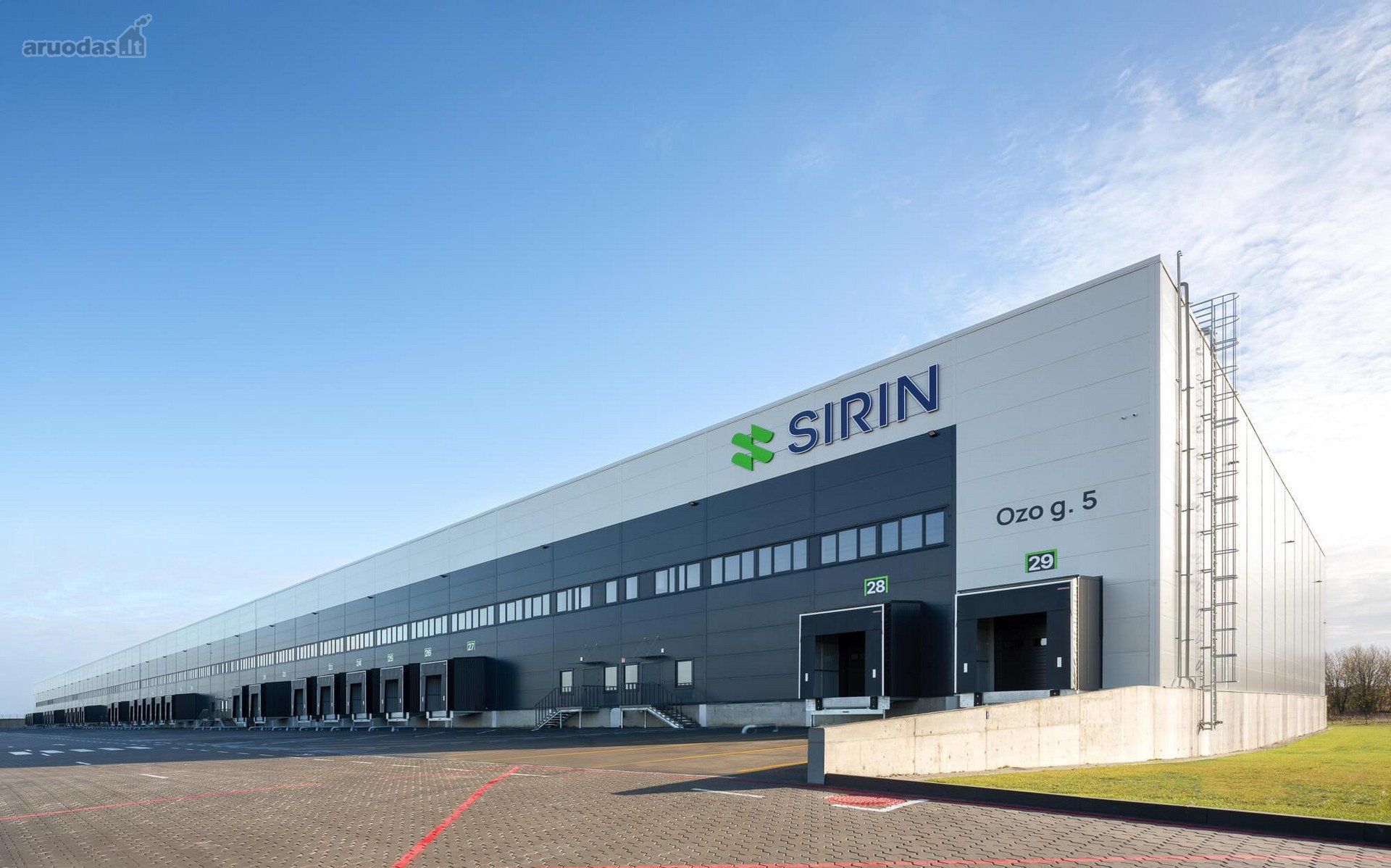Modernus A++ klasės logistikos kompleksas