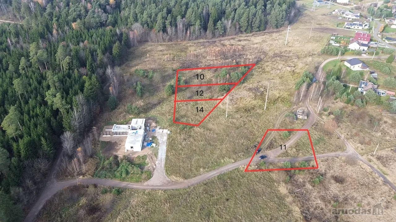 Parduodami keturi namų valdos sklypai