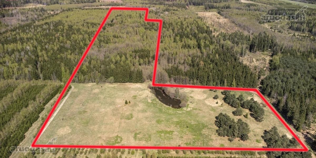 Parduodami 8,17 ha sklypai Kuniginės kaime su