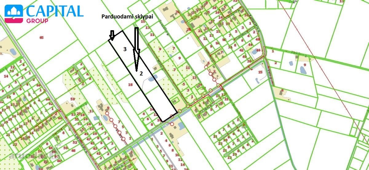 Parduodami du, taisiklingos formos ( Nr.2 ir