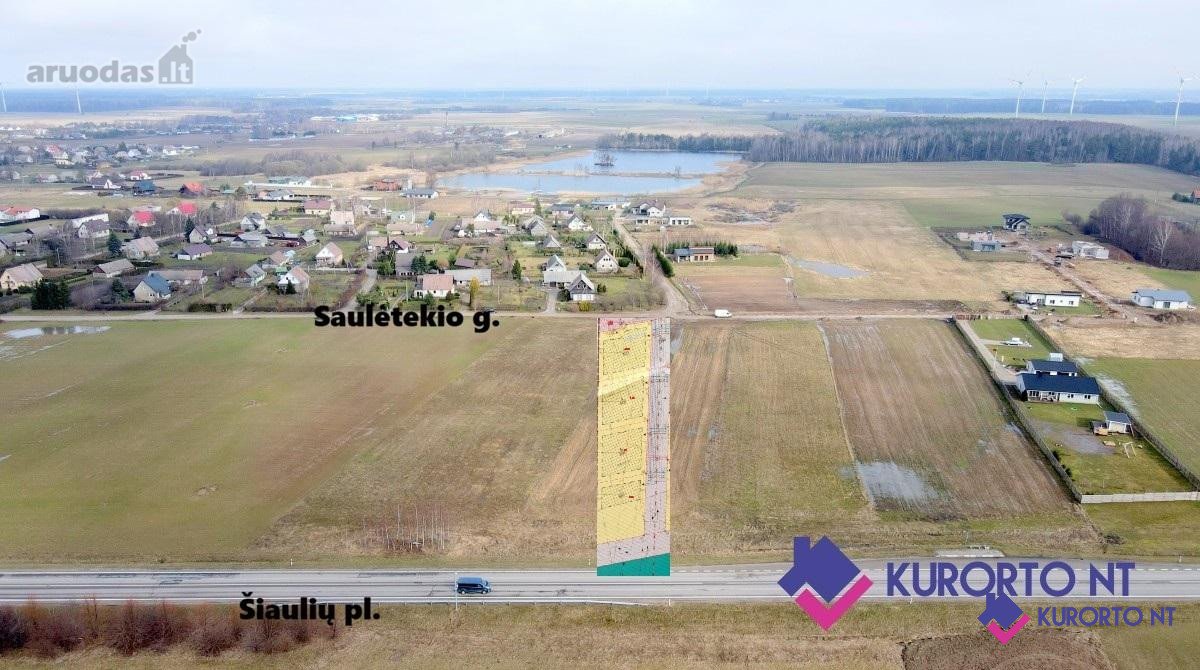 Parduodamai namų valdos sklypai Saulėtekio g.