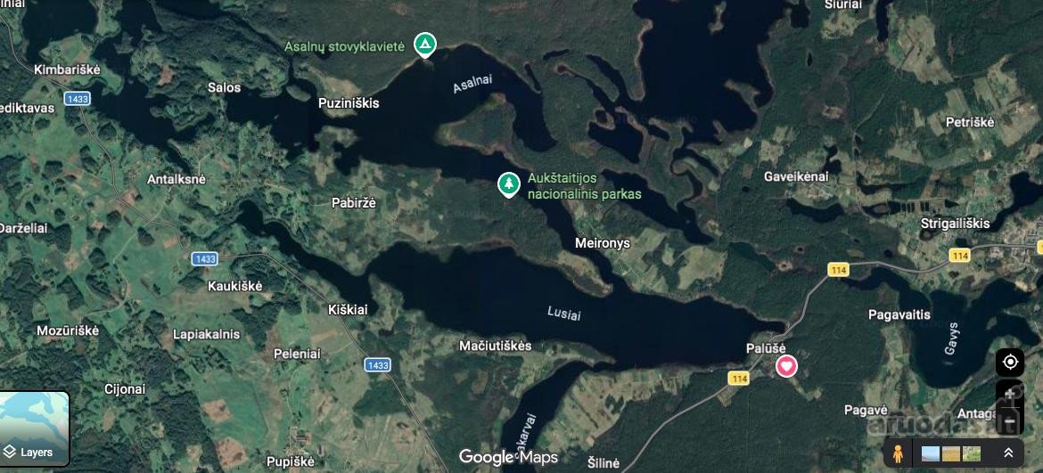 Sklypas Meronių kaime, yra padaryta pilna