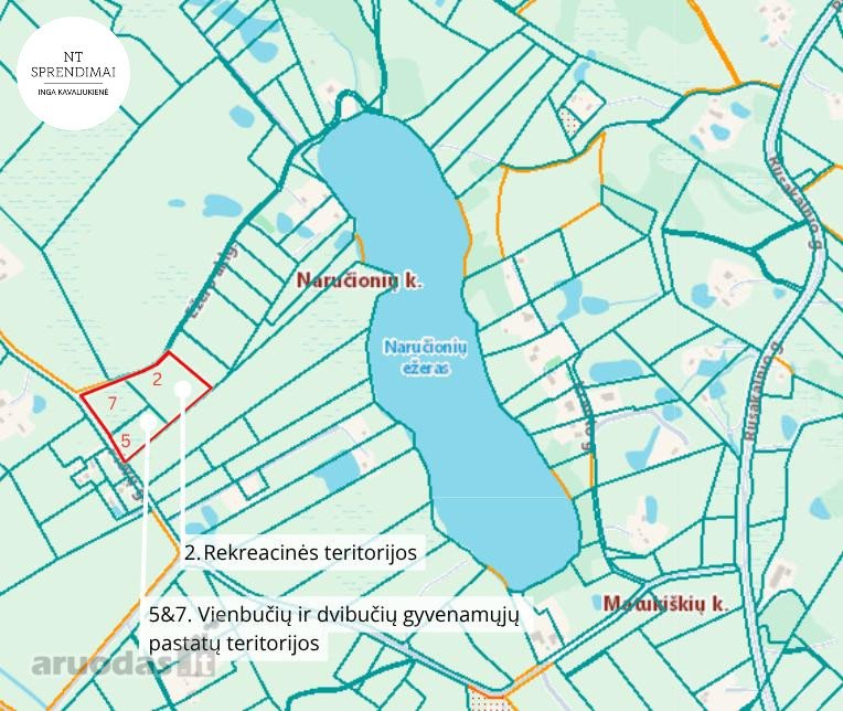 Elektrėnų r. sav., Vievio sen., Naručionių k.