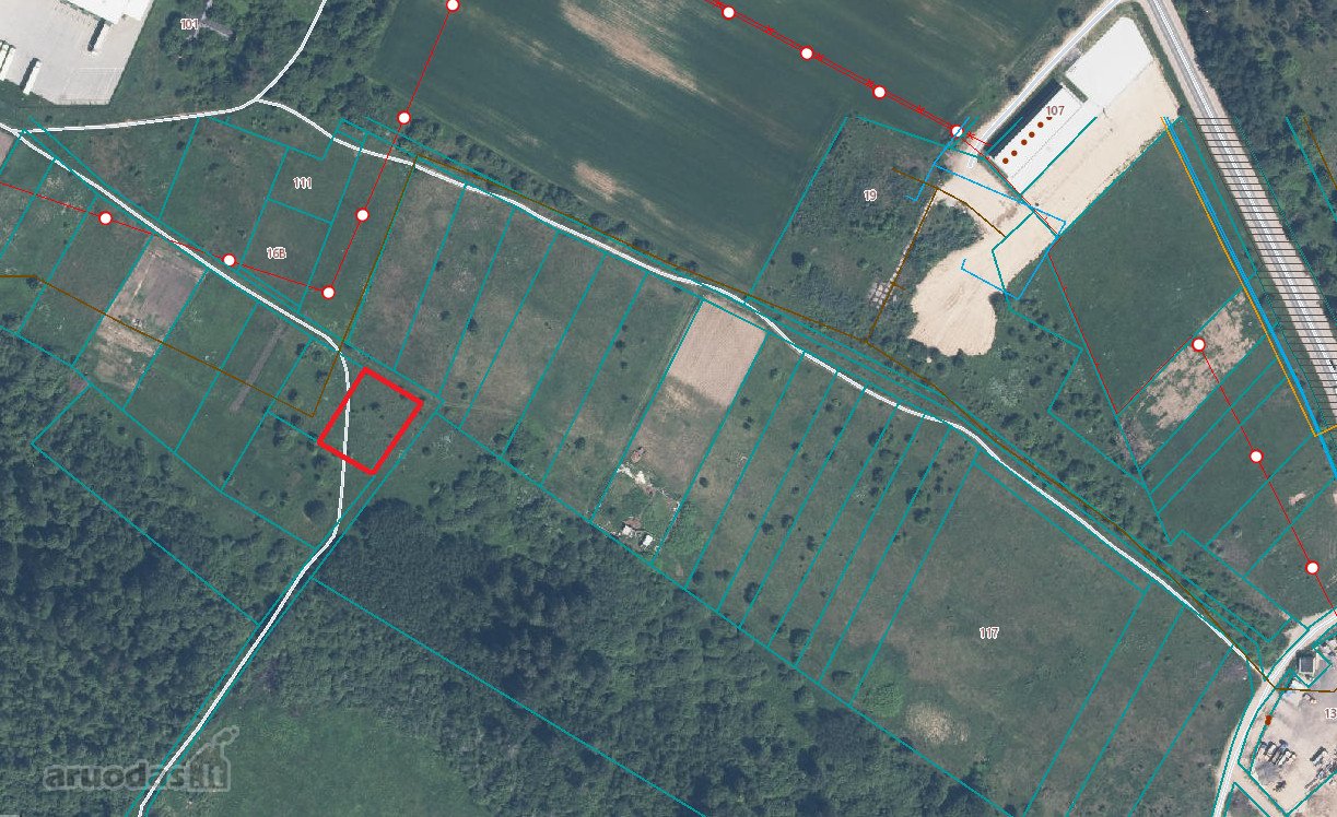 Parduodamas žemės skypas Vilniaus raj.,