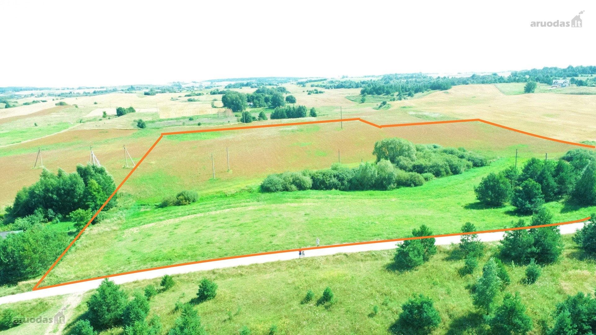 Parduodamas 4,37 ha žemės ūkio paskirties