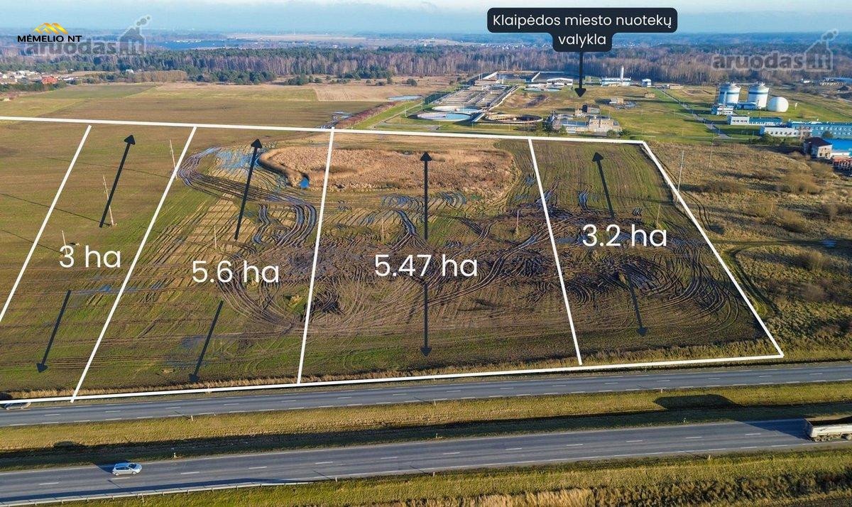 Parduodami sklypai Klaipėdos r., Dovilų sen.,
