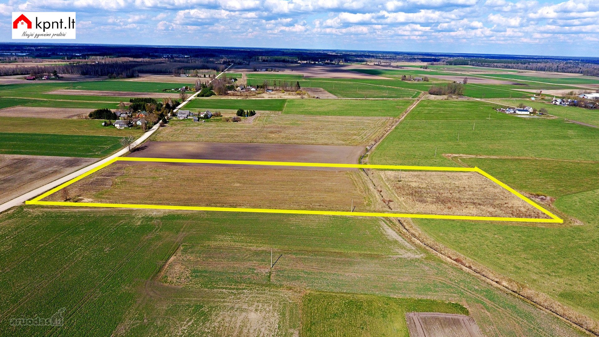 Parduodamas 1,68 ha Žemės Ūkio Paskirties Sklypas