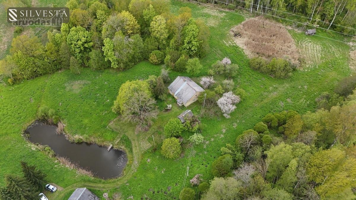 Parduodamas Sklypas 58 Ha Žemės Ir Tvenkiniu,