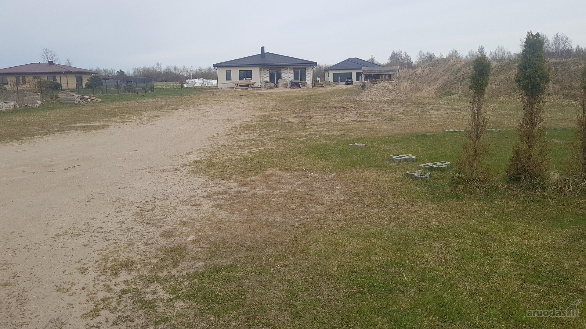 Parduodamas 10 a. sklypas Aklinojoje gatvėje,