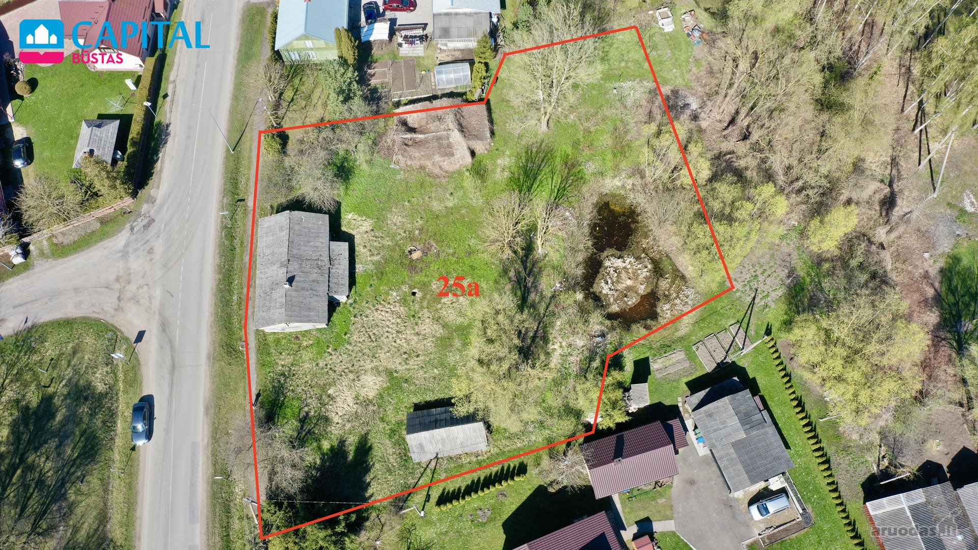 Parduodama sodyba Grįškabūdžio mstl., Šakių r
