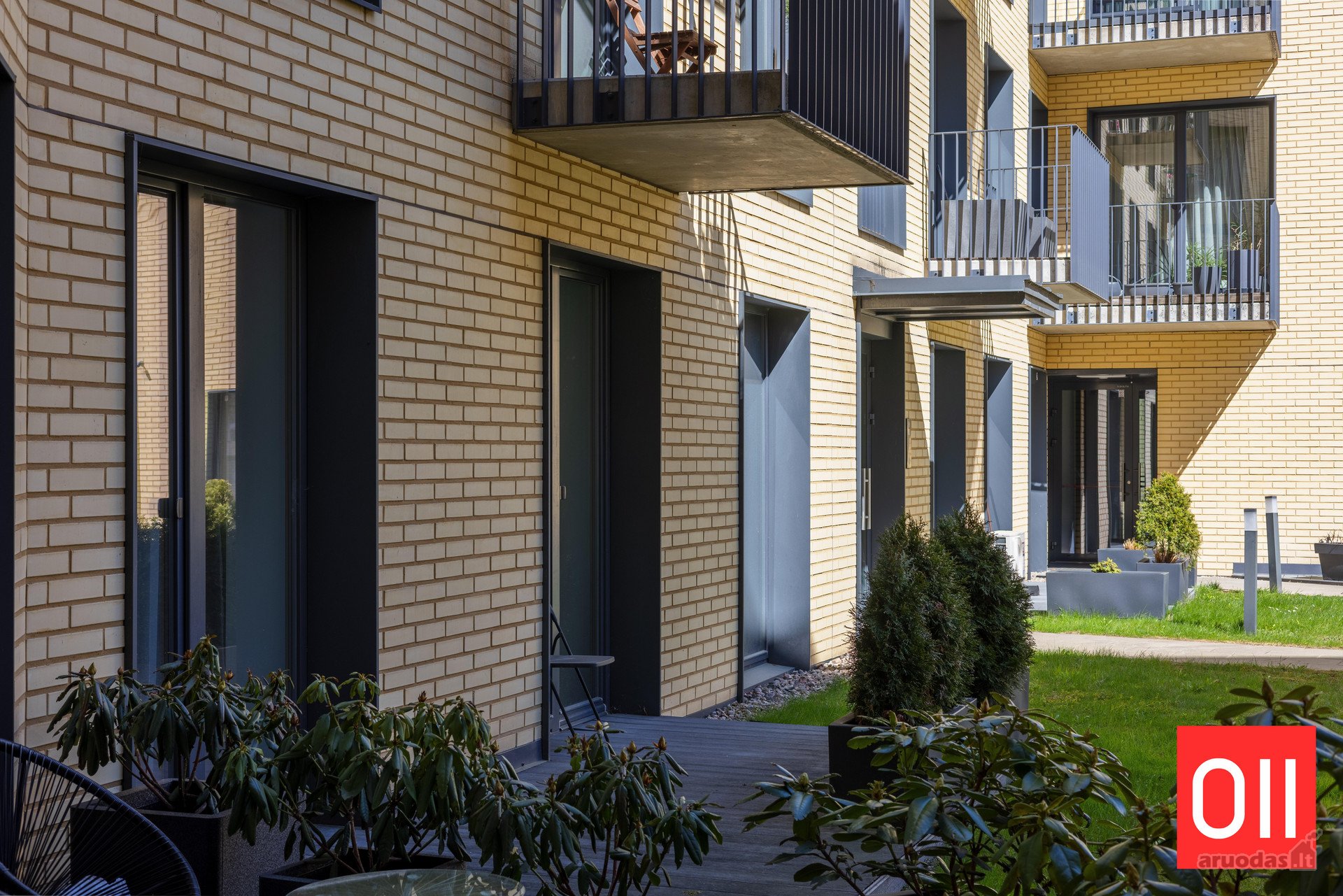 Erdvus 85 m² butas su 12 m² terasa, šiuo metu