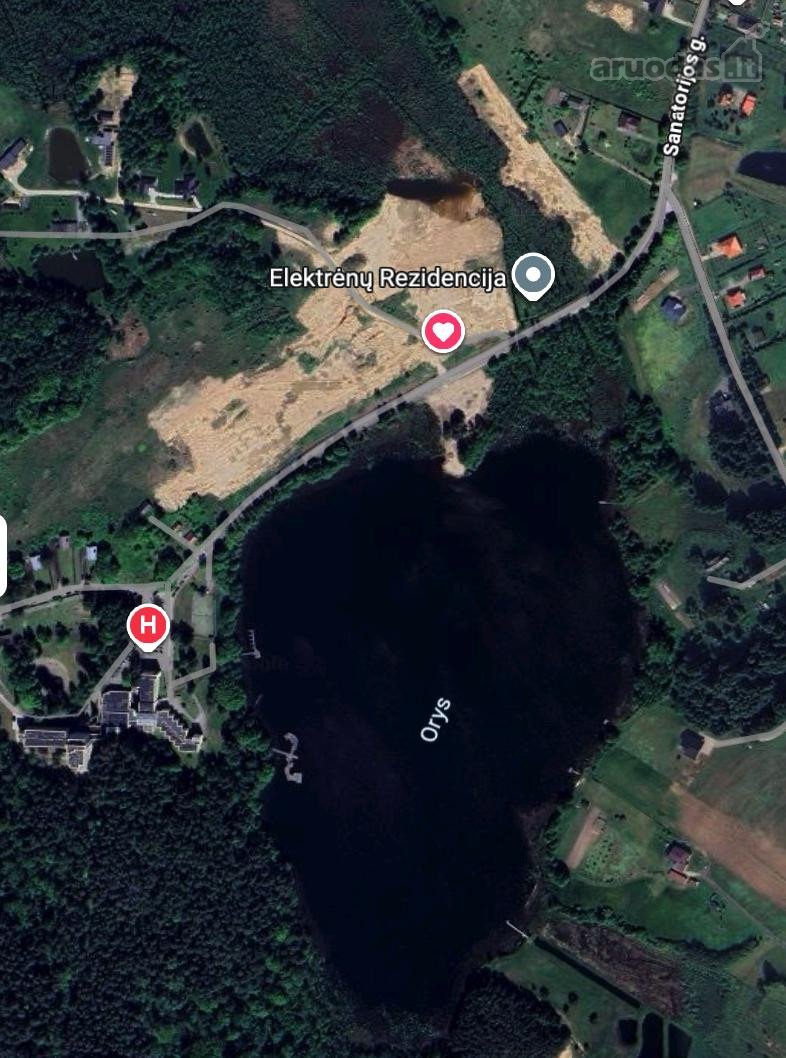Parduodamas sklypas netoli ežero,