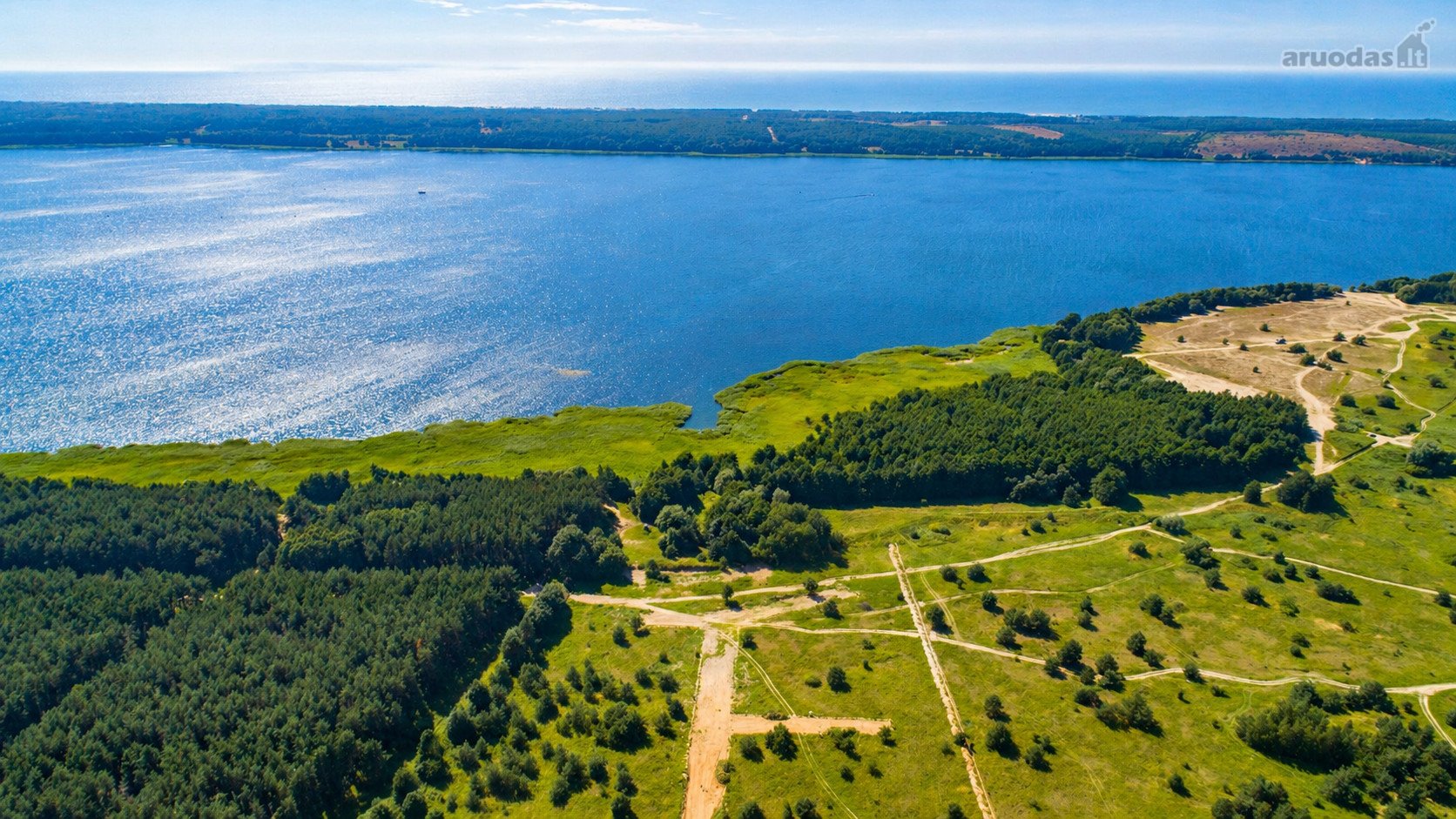 Išskirtinė vieta šalia Kuršių marių, pušyno