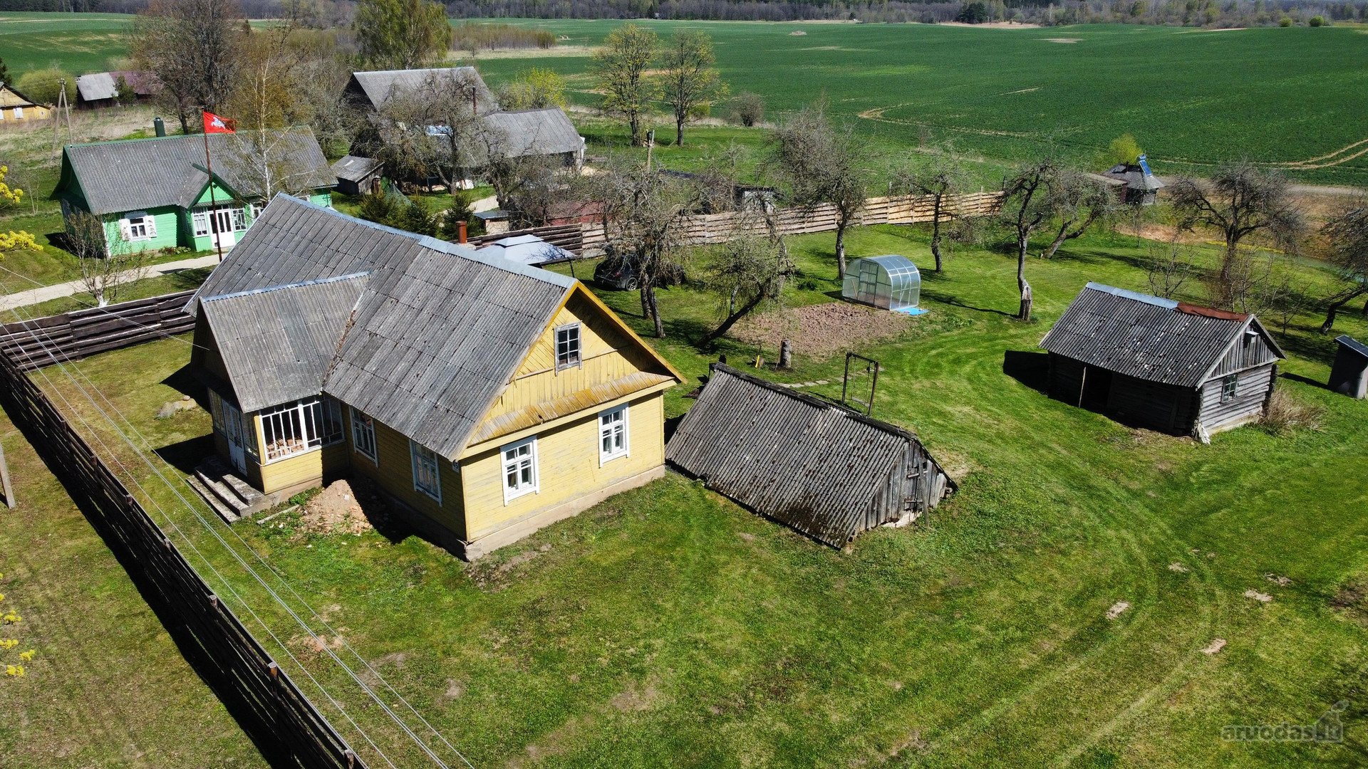 Parduodamas gyvenamasis namas Ožionių kaime,