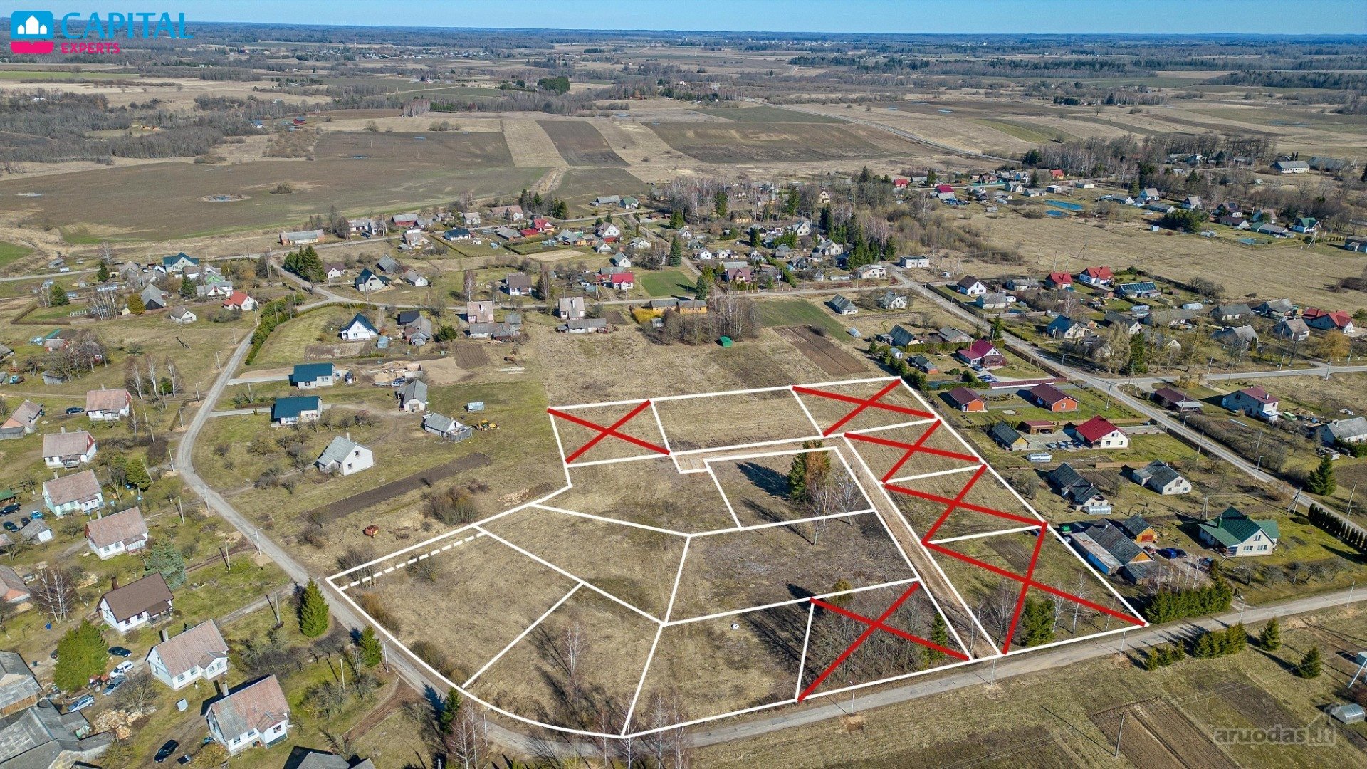 Naujai kuriamame gyvenamųjų namų kvartale
