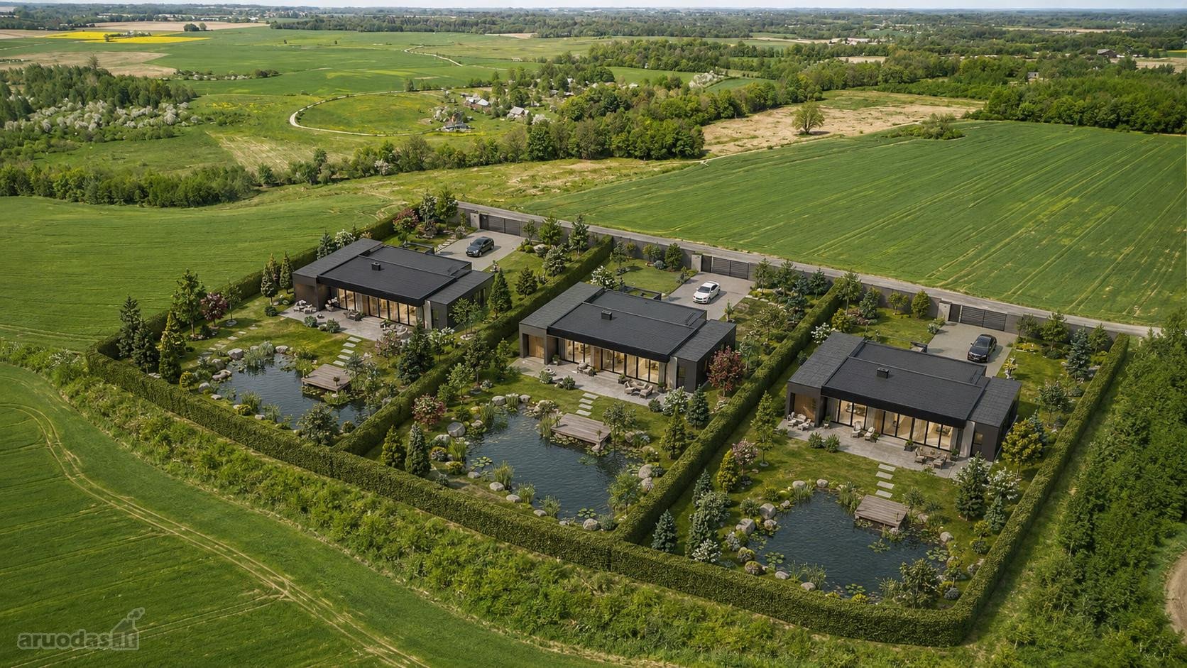 Vos 45 km nuo Vilniaus, gamtos apsuptyje