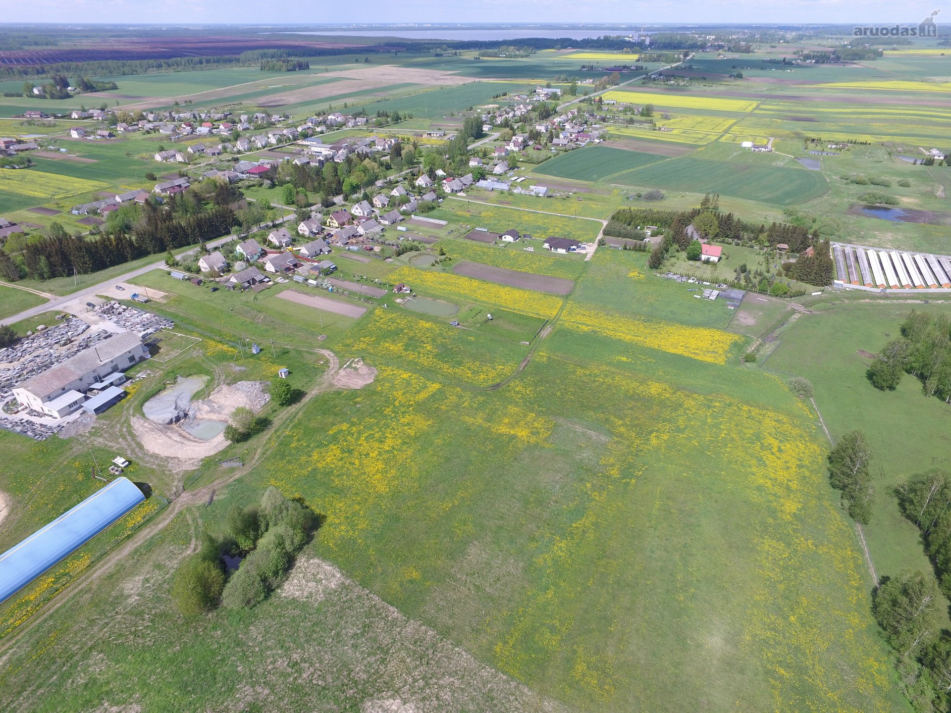 Parduodamas 71.62 arų namų valdos sklypas