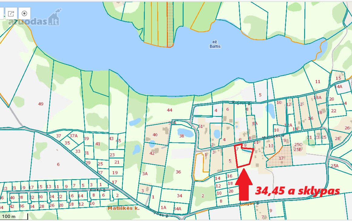 Sklypas su vaizdu į ežerą vos už 20 km nuo