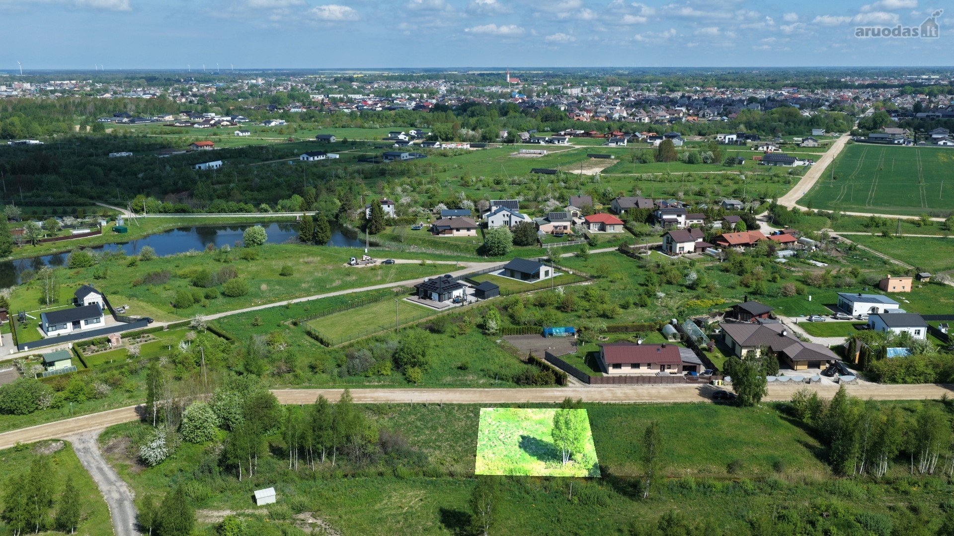 Parduodamas 4,31 a sklypas Kretingos r. sav.