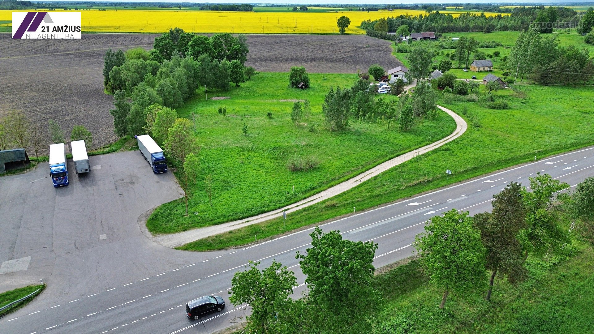 Parduodami du žemės ūkio sklypai Panevėžio r.