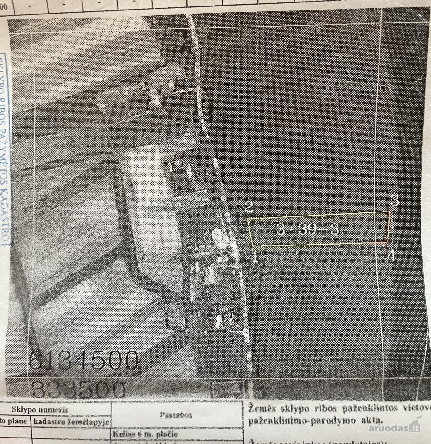 Parduodamas 0,86 ha (86 arų) žemės ūkio