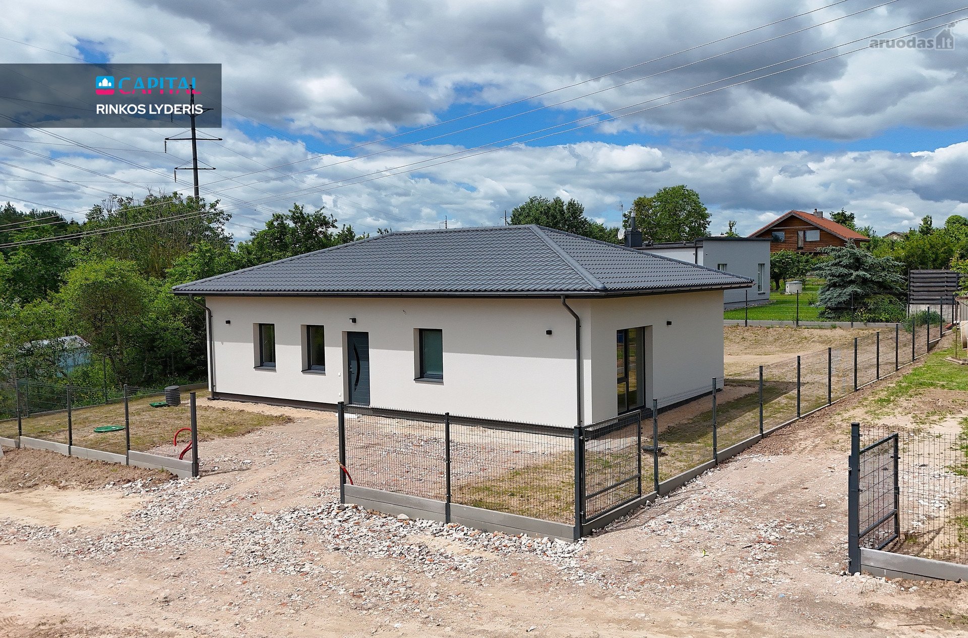 Parduodamas Vieno Aukšto 2026 Metų Statybos,
