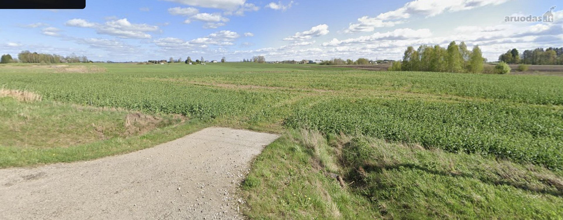 Parduodamas 1,0715 ha žemės ūkio paskirties