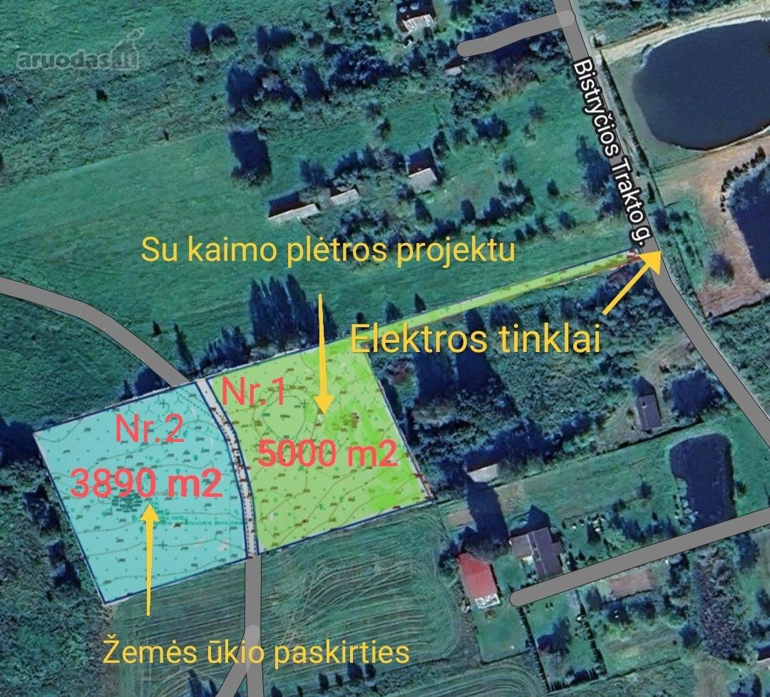 Parduodami Du Besiribojantys Sklypai Gamtos